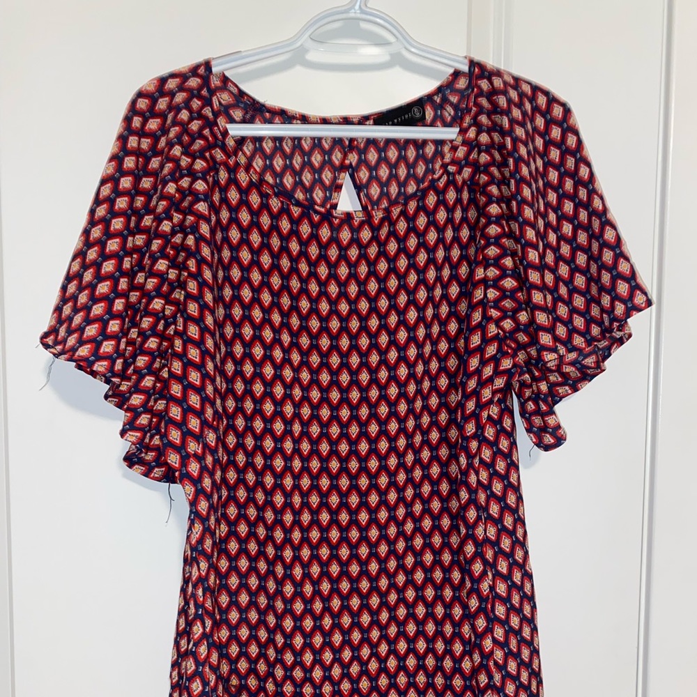 Ryan Wythe | Red and Blue Blouse